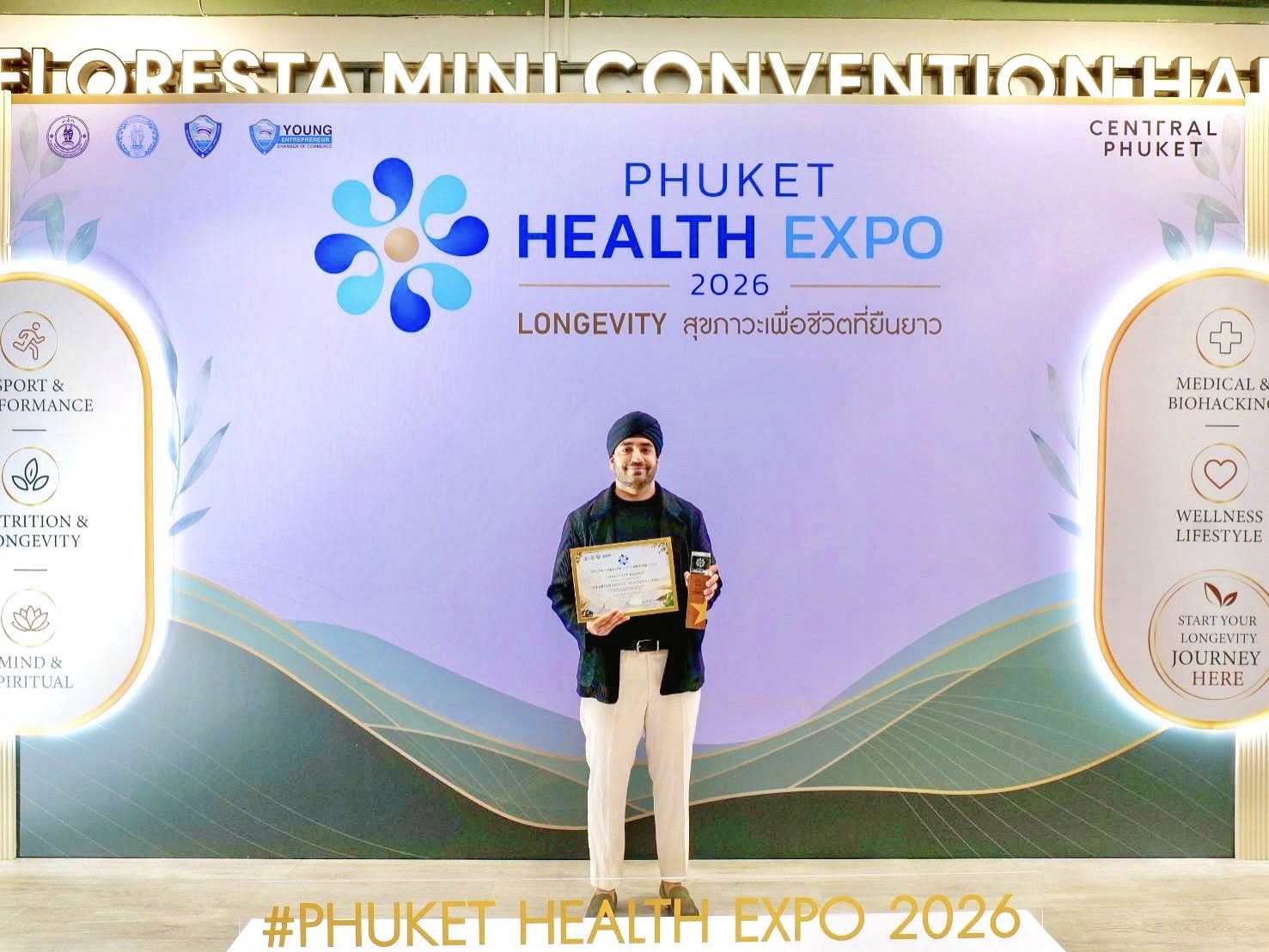 Gold Award at Phuket Health Expo Awards 2026