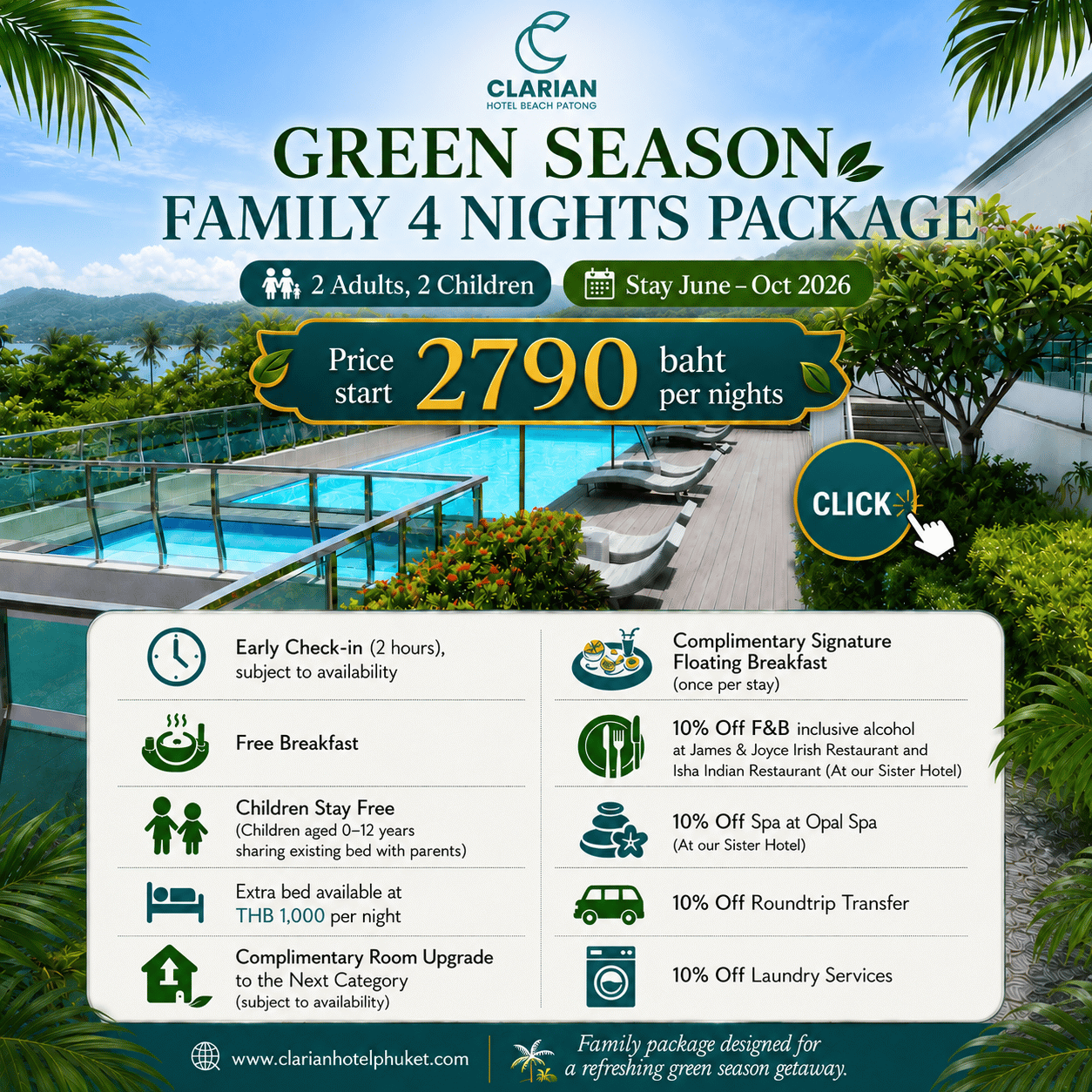 Clarian Hotel Beach Patong